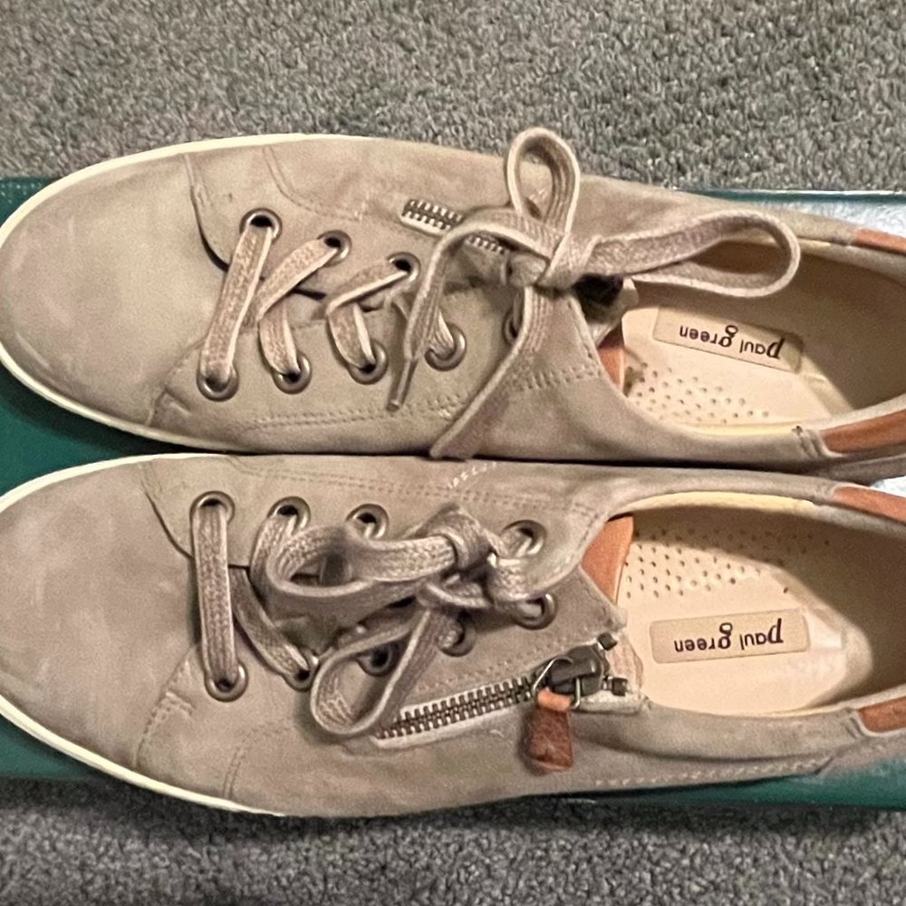 Paul Green Zip Leather Sneaker